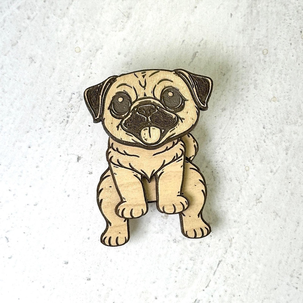 Pug Dog Moving Magnet‎ Unique Pug Gift Motion Magnets Dog Lover